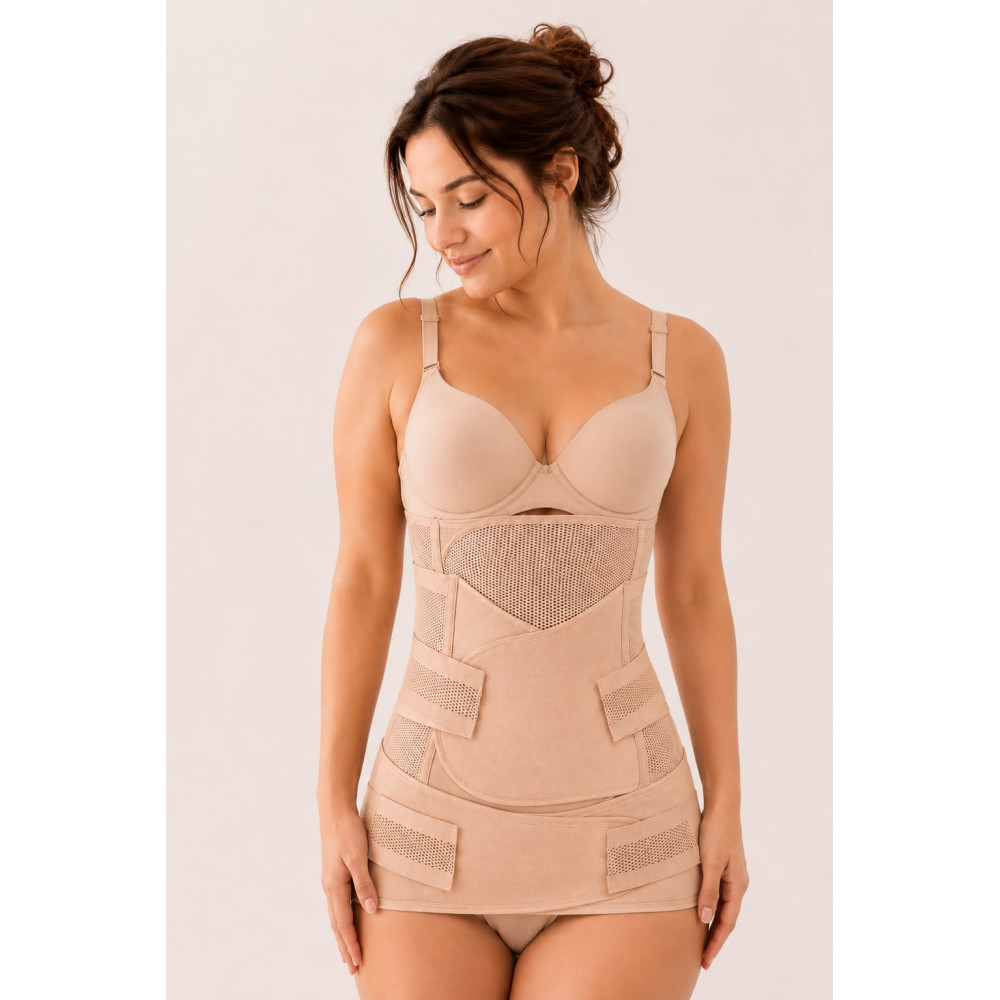 Taille 5 - Ceinture post-partum 3 en 1